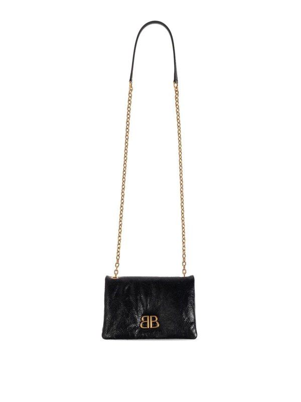 Balenciaga o1la1rc1a0226 Size: OS / Monaco Nano Bag In Black Size ONE SIZE - 1 Thumbnail