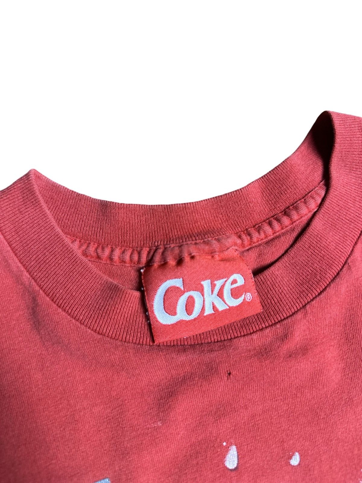 Japanese Brand × Vintage 90s Coca-Cola Single Stitch All Over Print T-Shirt Size US XL / EU 56 / 4 - 4 Thumbnail
