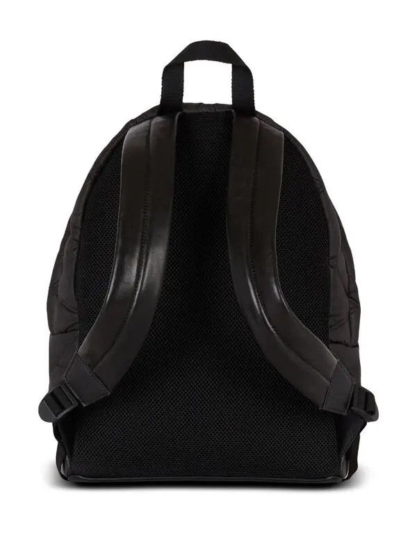 Balmain o1s1wg111225 Size:OS/Quilted Backpack in Black Size ONE SIZE - 2 Thumbnail