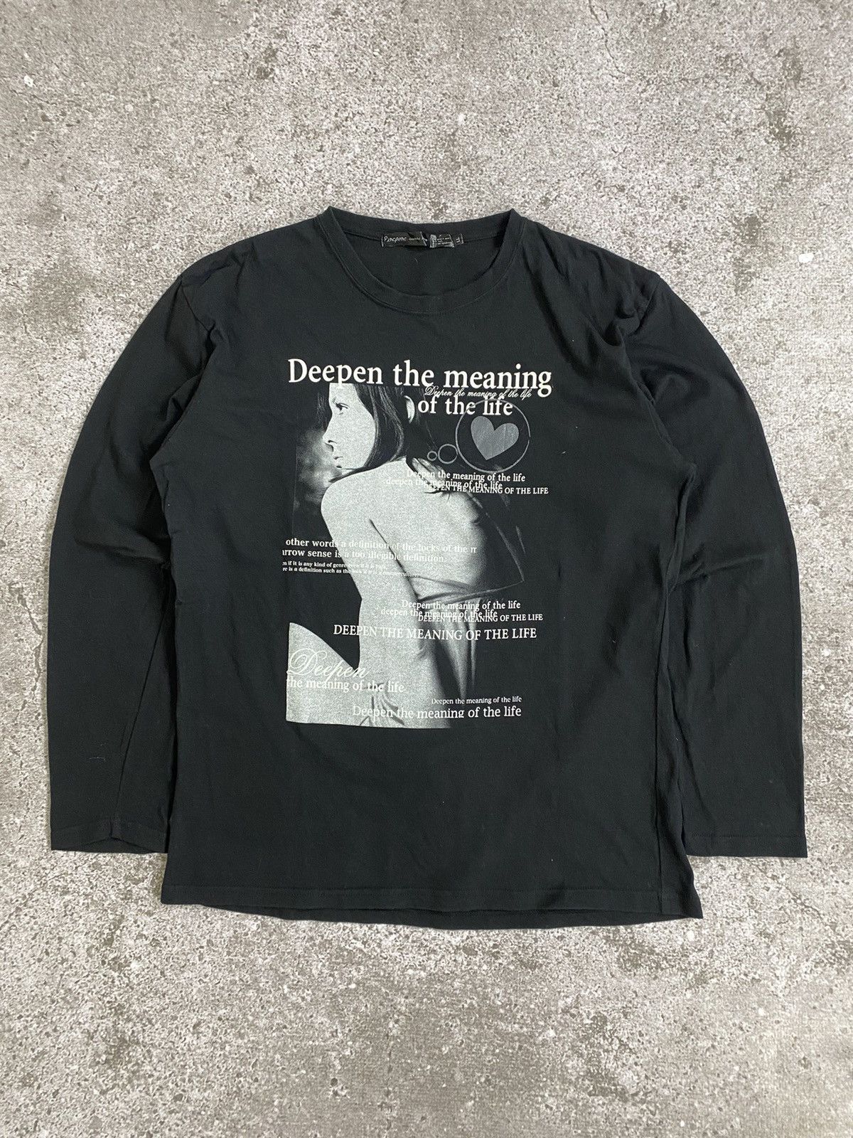 Le Grande Bleu (L.G.B.) y2k pinponc longsleeve | Grailed