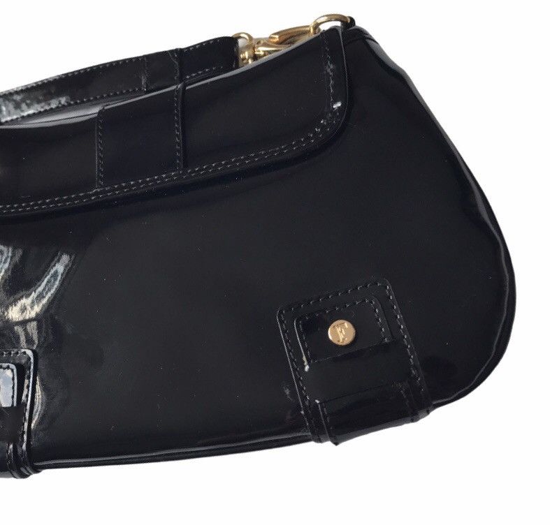 Ferre Ferre Patent Leather Clutch Bag Black Size ONE SIZE - 6 Thumbnail