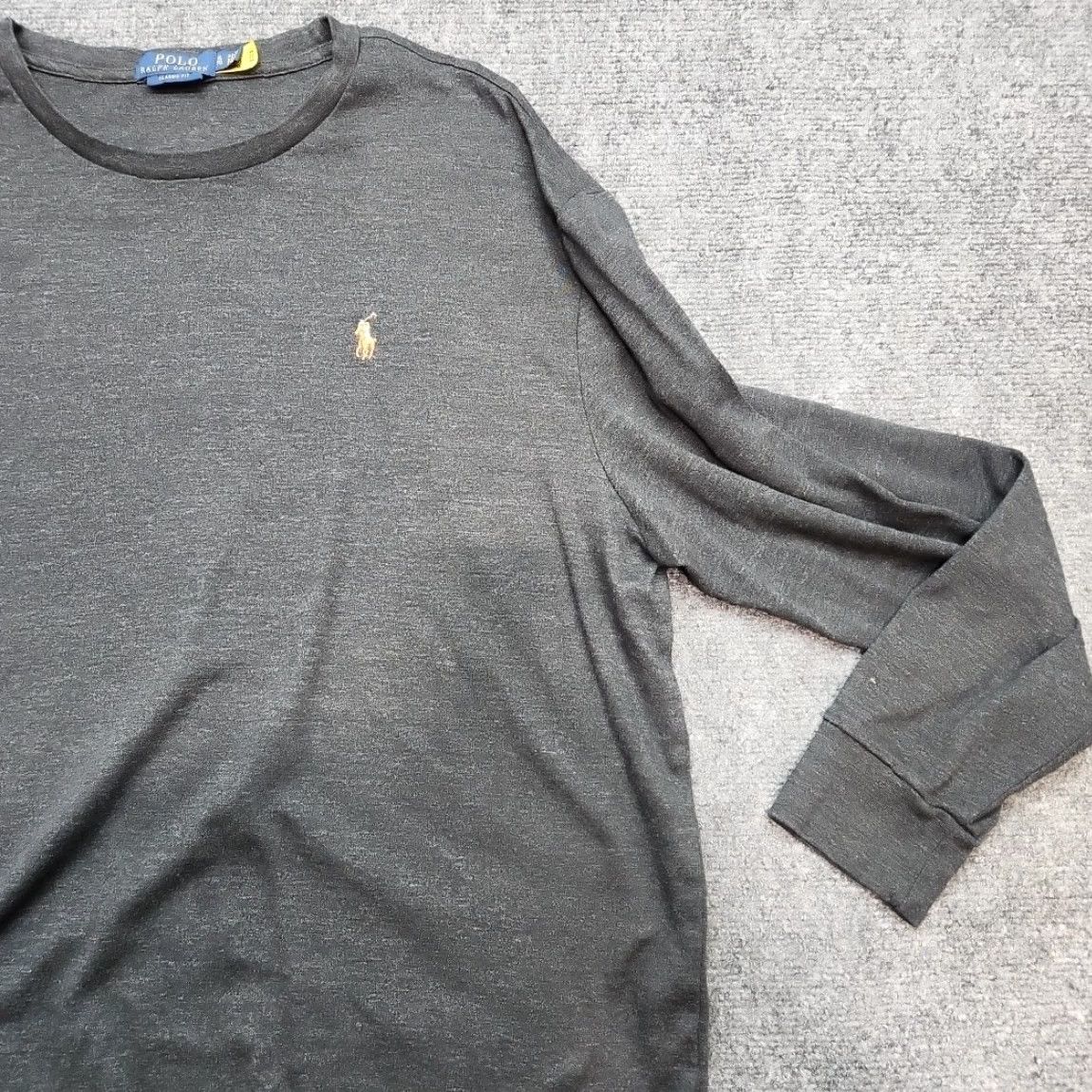 Polo Ralph Lauren Polo Ralph Lauren Shirt Men XL Dark Gray Long Classic Fit T-Shirt Size US XL / EU 56 / 4 - 6 Thumbnail