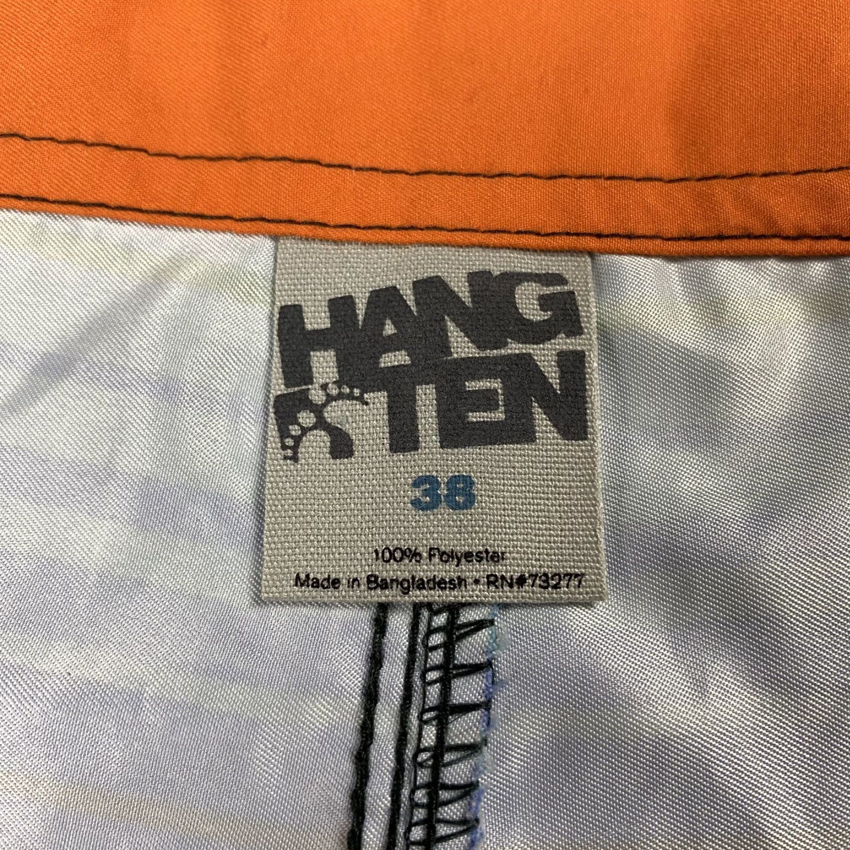 Hang Ten HANG TEN Men's Swim Shorts Trunks Size 38 Multicolor Striped Surfing Colorful Pride Size US 38 / EU 54 - 3 Thumbnail