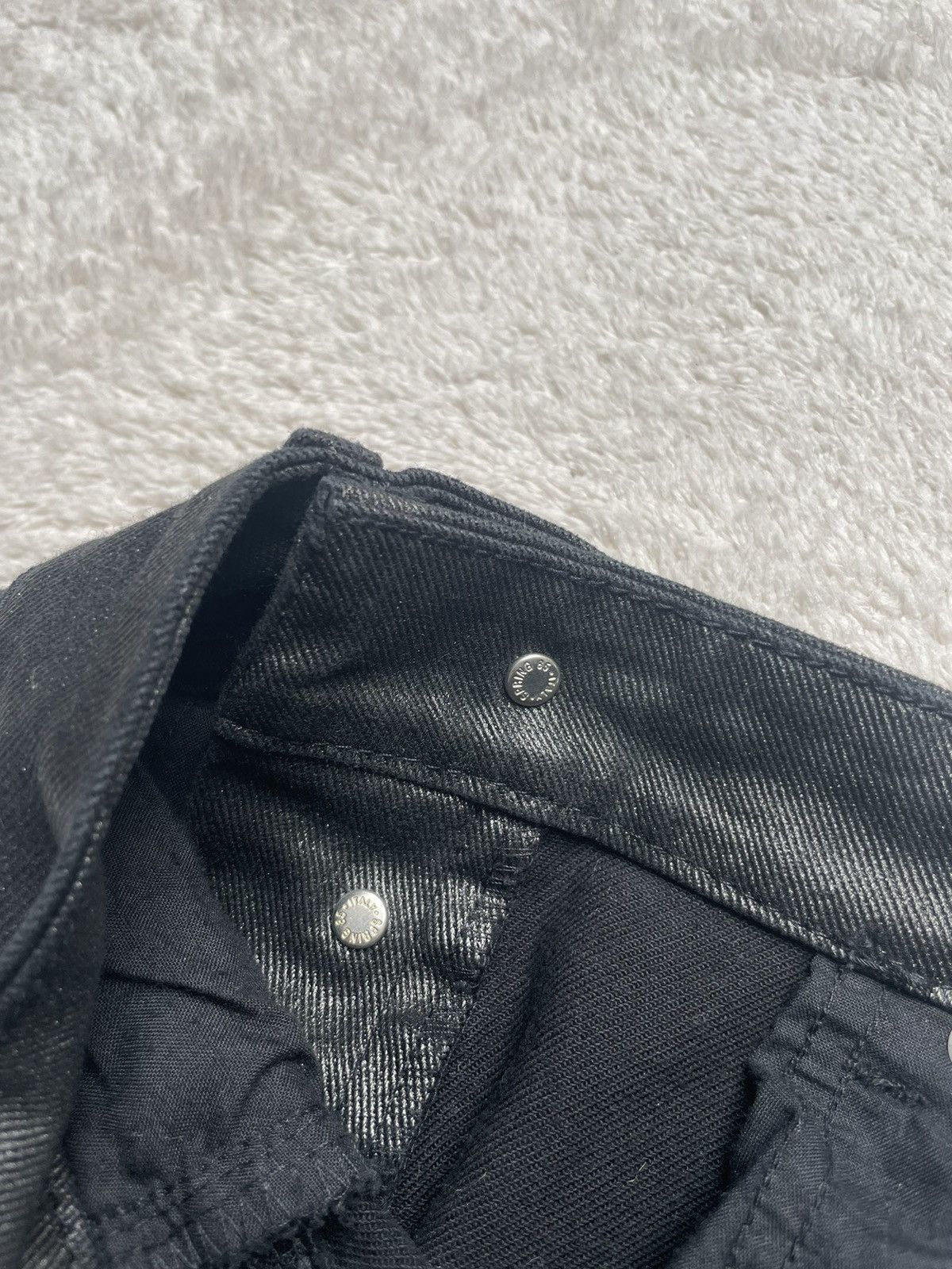 Raf by Raf Simons RAF by Raf simons shiny coated jeans Size US 30 / EU 46 - 6 Thumbnail