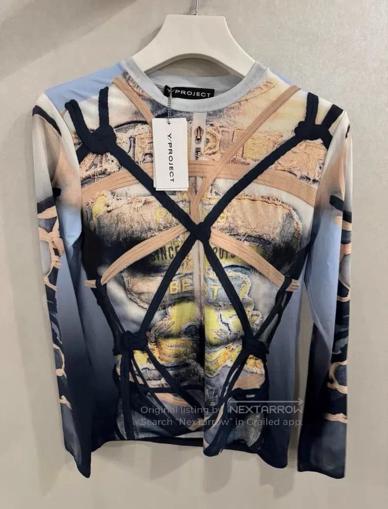 Y/Project Y/Project Size L New geometric pattern printed long sleeves Size US L / EU 52-54 / 3 - 1 Thumbnail