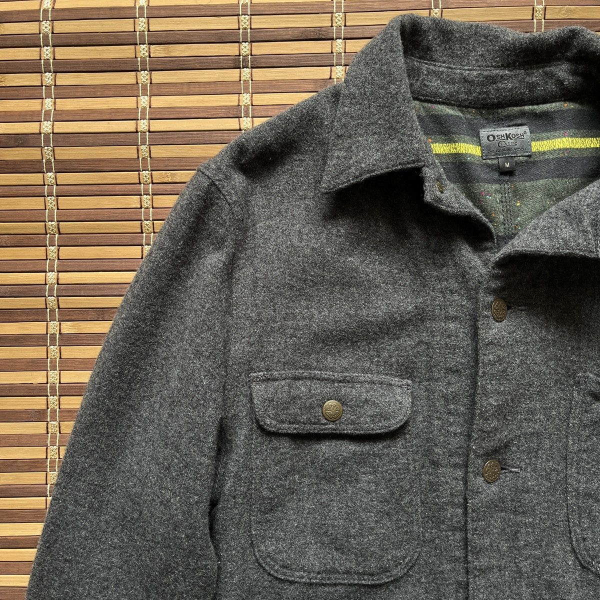 Oshkosh Oshkosh Blanket Fall Winter Wool Jacket Japan Size US M / EU 48-50 / 2 - 5 Thumbnail