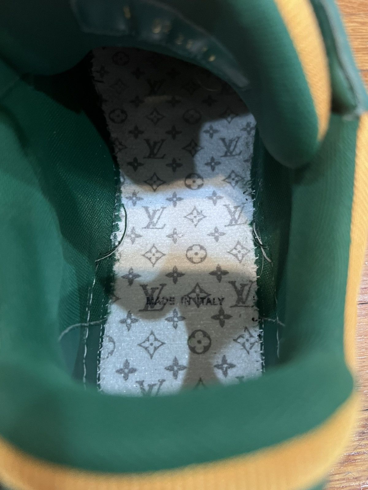 Louis Vuitton Louis Vuitton x Virgil Abloh “College Green” Trainer LV10 Size US 11 / EU 44 - 20 Thumbnail
