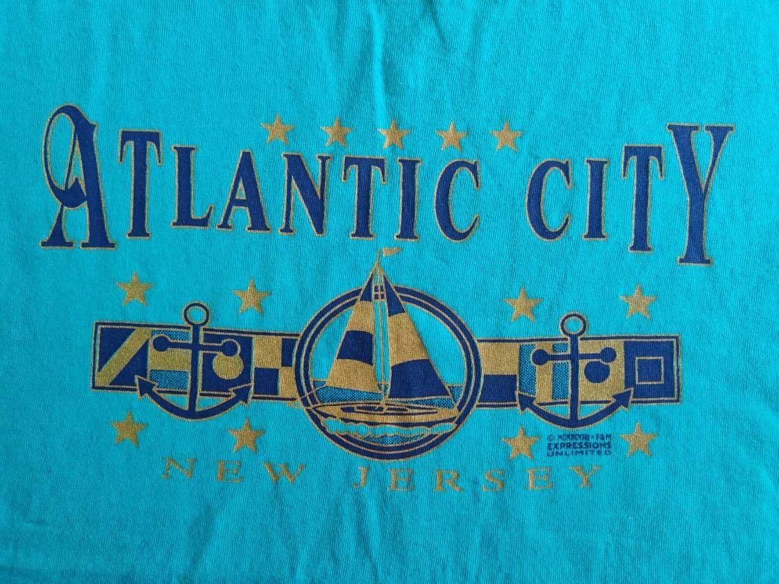 Other 90s vintage t shirt m 1998 atlantic city new jersey Size US S / EU 44-46 / 1 - 2 Thumbnail