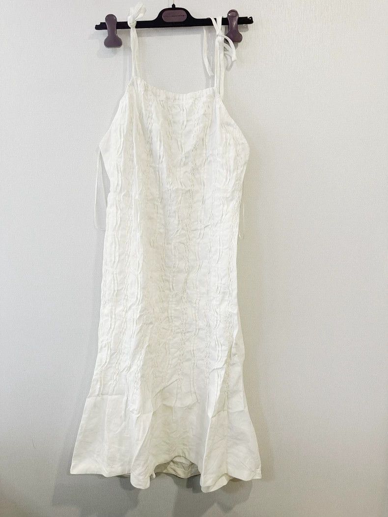 Jil Sander Jil Sander Crinkled Tencel Linen Dress Size M / US 6-8 / IT 42-44 - 2 Thumbnail