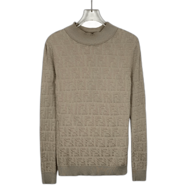 Fendi Fendi Logo Knit Long Sleeve Sweater 22 Size US S / EU 44-46 / 1 - 1 Thumbnail