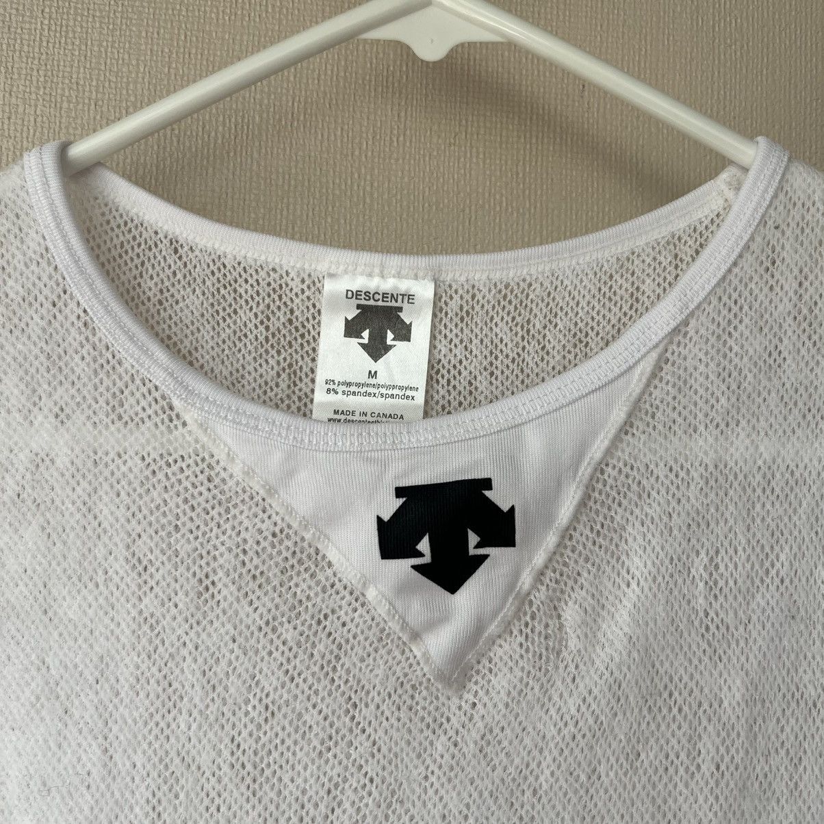 Descente Descente White Sleeveless Tank Top/Sweater Made in Canada Size M / US 6-8 / IT 42-44 - 6 Thumbnail