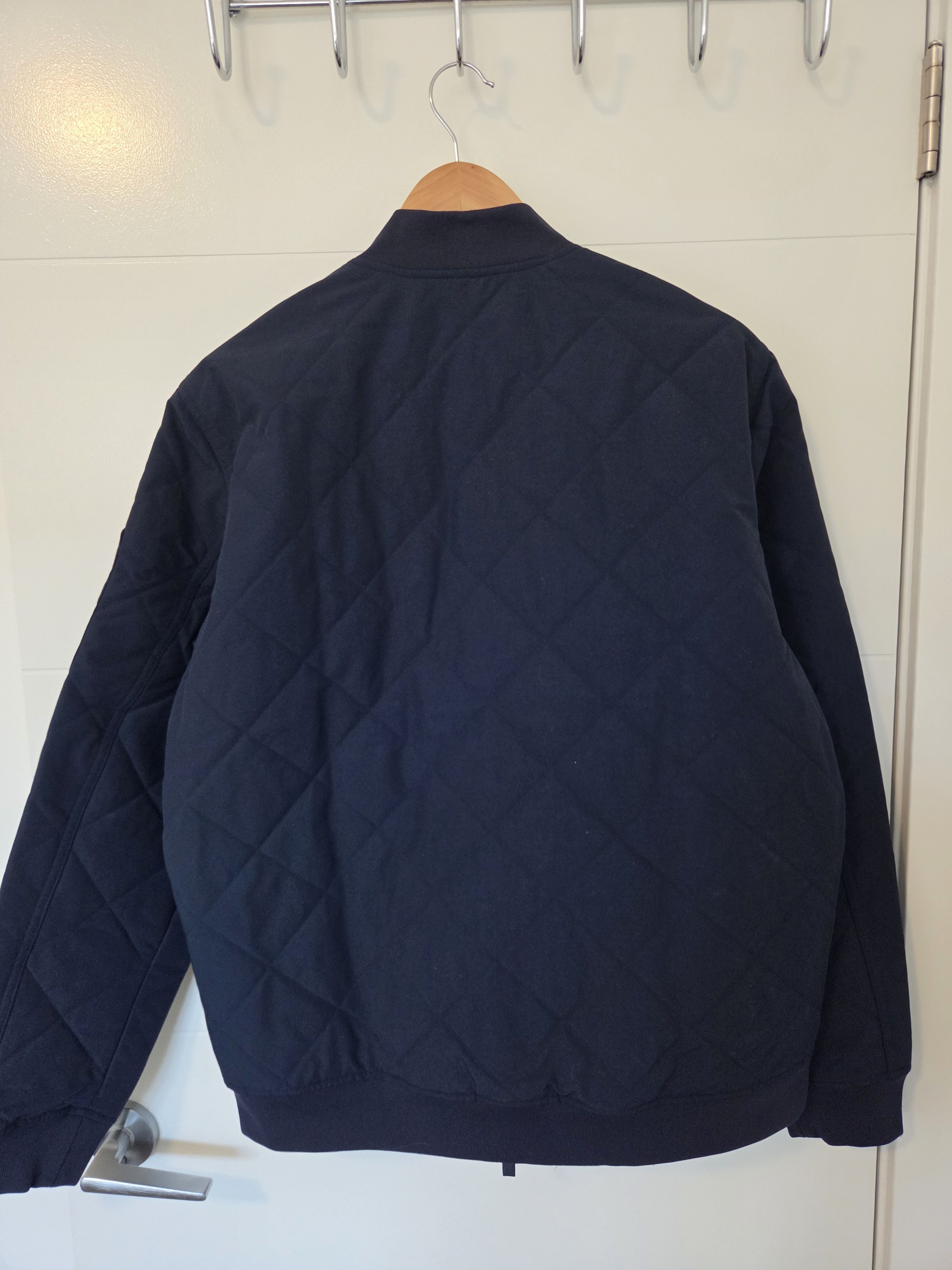 Everlane Everlane Navy Quilted Bomber Size US M / EU 48-50 / 2 - 2 Thumbnail