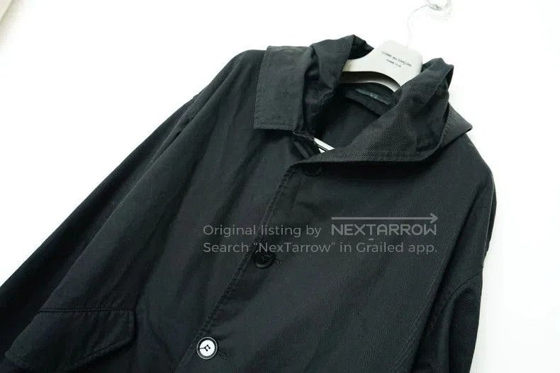 Yohji Yamamoto Yohji Yamamoto Hooded Mid-Length Coat. Size US M / EU 48-50 / 2 - 4 Thumbnail