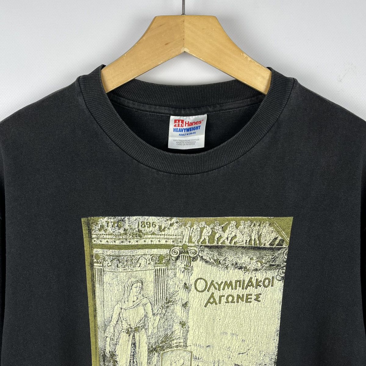 USA Olympics Vintage Atlanta rare olympic games faded tee 1996 Size US M / EU 48-50 / 2 - 2 Thumbnail