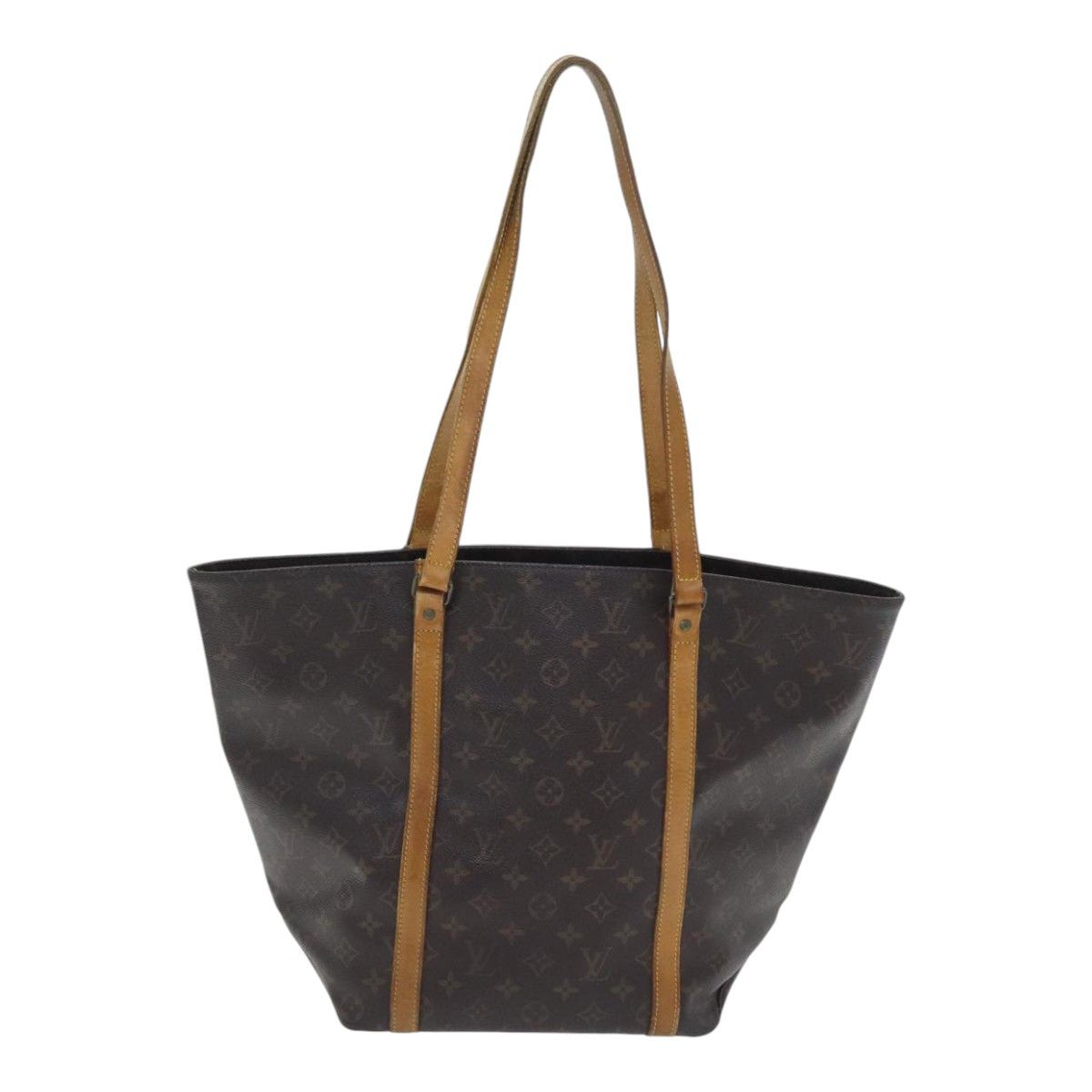 Louis Vuitton Shopping Brown Canvas Tote Bag (Pre-Owned) Size ONE SIZE - 1 Thumbnail