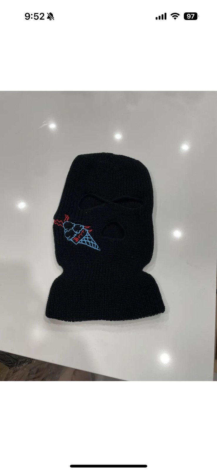 Other Ice Cream Ski Mask Size ONE SIZE - 2 Thumbnail