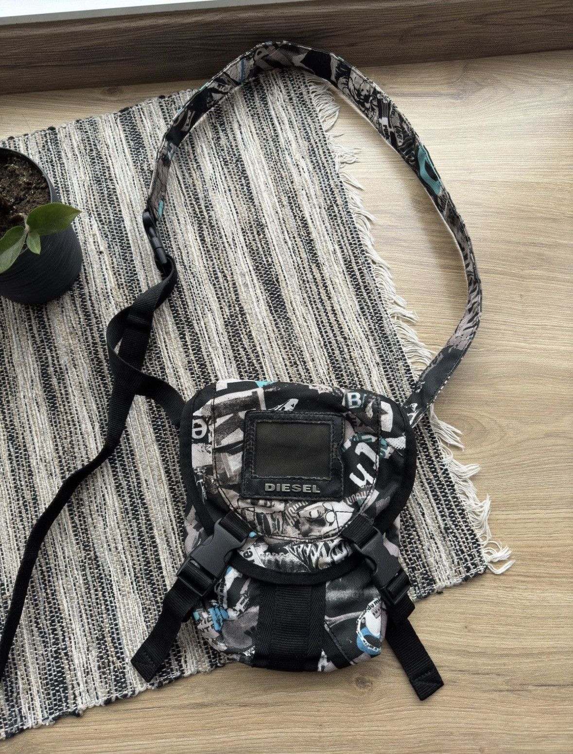 Diesel × Vintage Vintage Diesel Y2K Cross body Camo Military