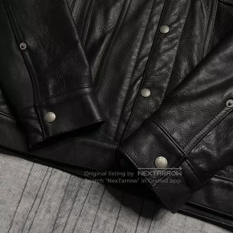 Neighborhood Neighborhood 13AW Vintage Real Leather Biker Jacket with H Size US M / EU 48-50 / 2 - 8 Thumbnail