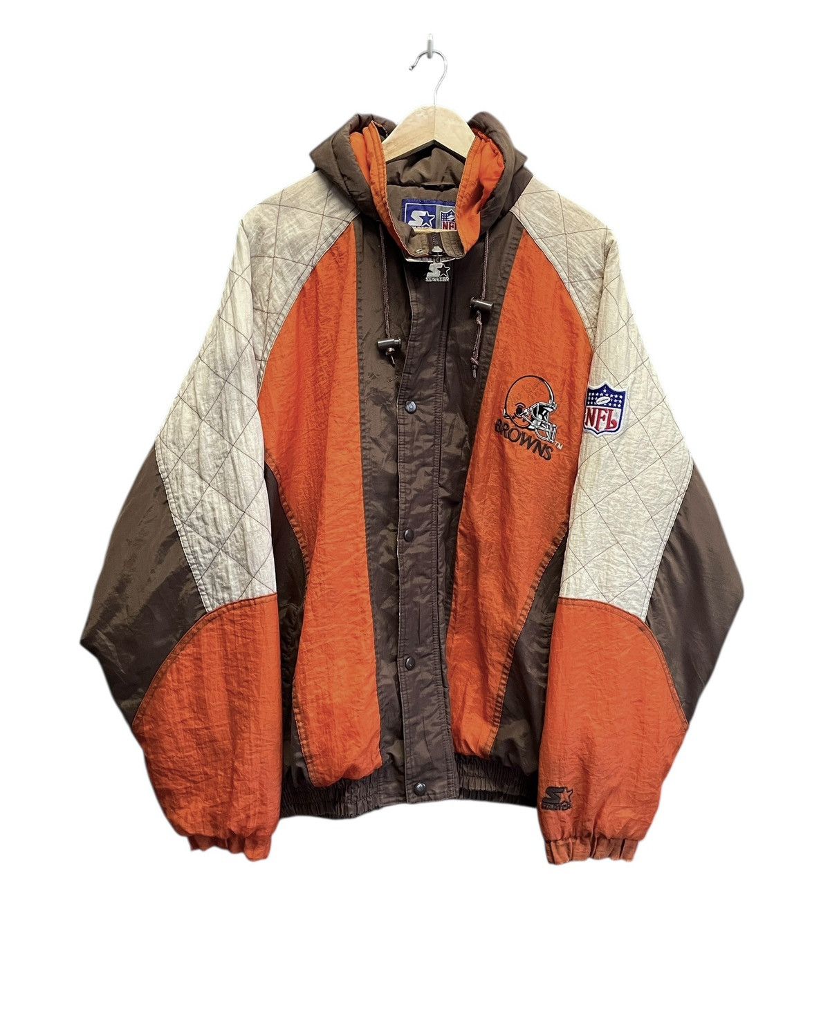 Rare Design Vintage Brand Starter X NFL Browns Jacket 1990s