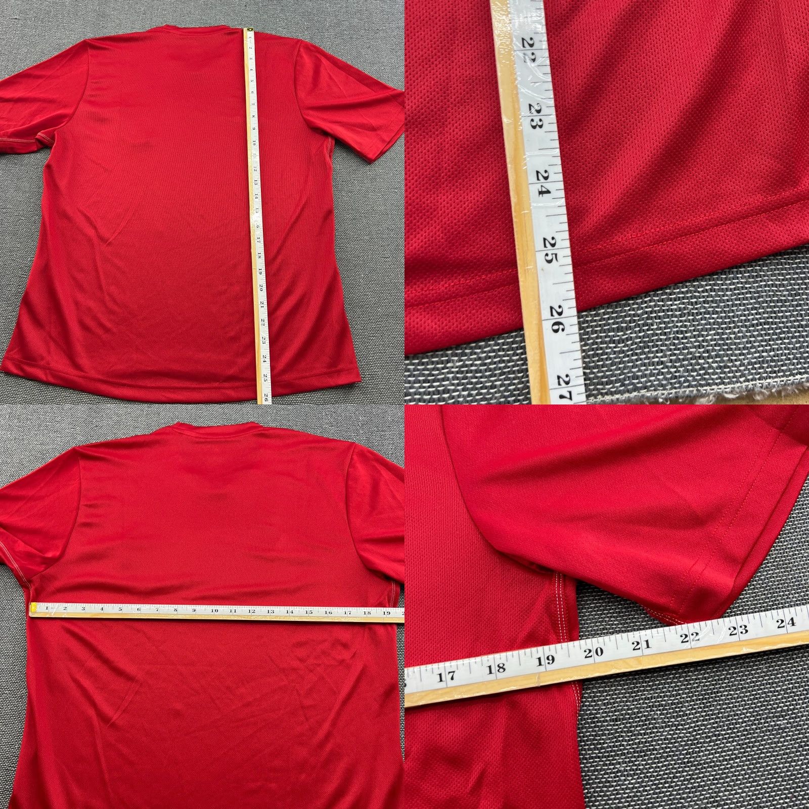 Adidas FC Falke Markt Training Football Jersey Mens Medium Adidas Red Shirt Athletic Size US M / EU 48-50 / 2 - 8 Thumbnail