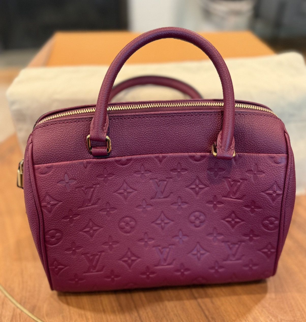 Louis Vuitton Louis Vuitton Empreinte Leather Speedy Bandouliere 25 Size ONE SIZE - 6 Thumbnail