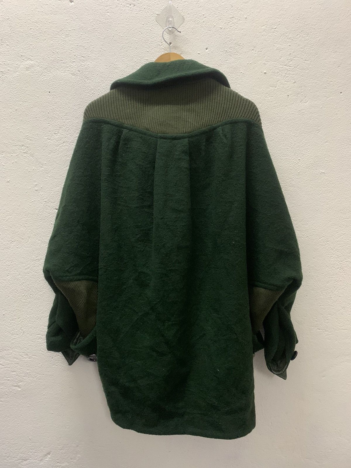 Issey Miyake Mercibeaucoup Issey Miyake Big Button Wool Oversized Jacket Size 3XL / US 20-22 - 6 Thumbnail