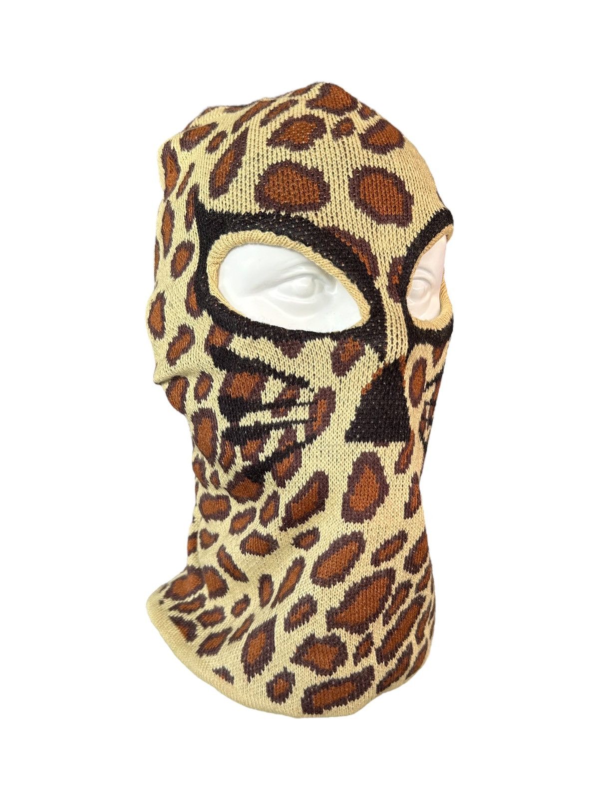 Japanese Brand × Kapital × Vintage Balaclava Masked Leopard Japanese Style RaRe Design ☠️☠️ Size ONE SIZE - 1 Thumbnail