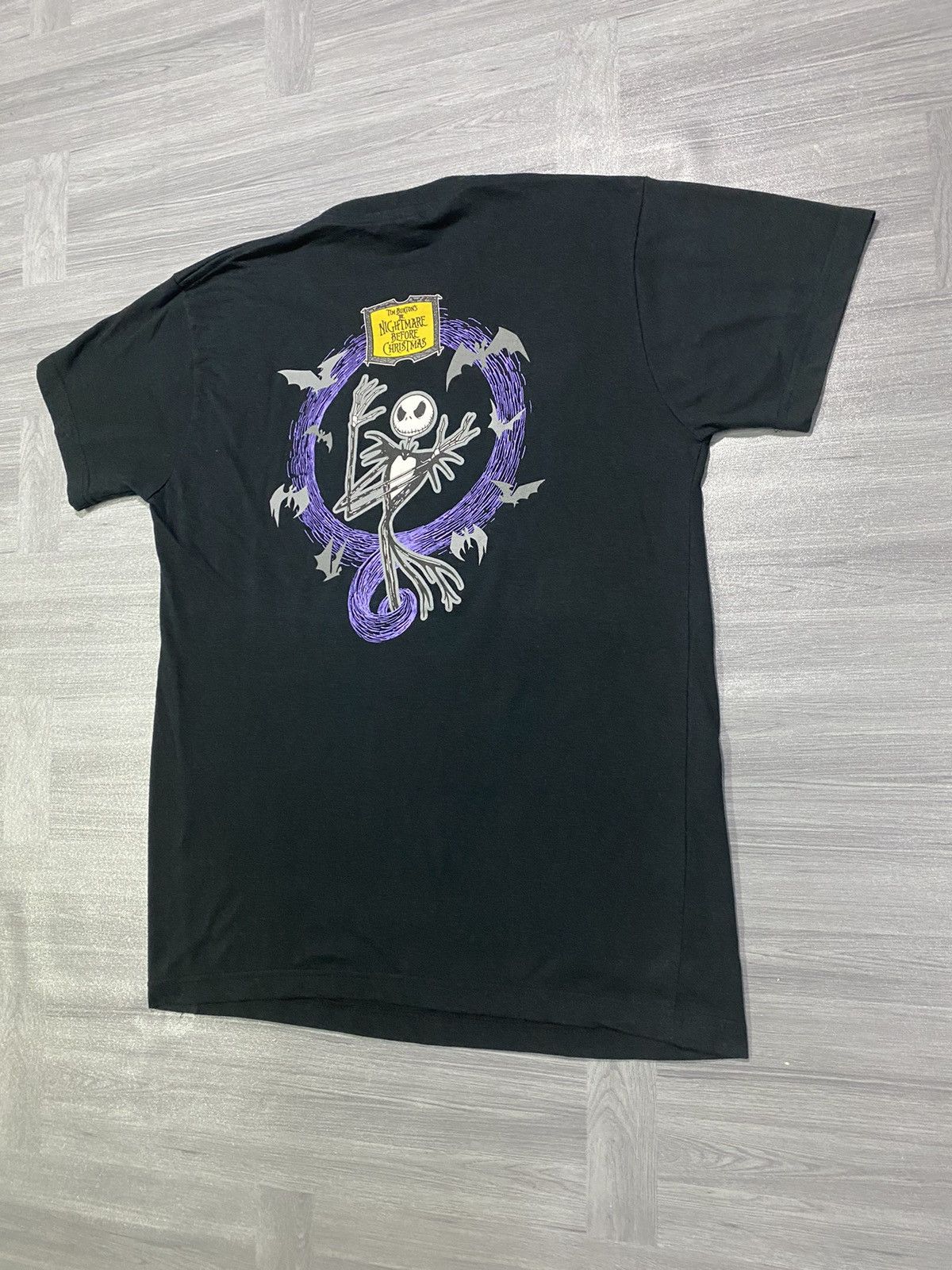 Disney Rare!! TIM BURTON’S The Nightmare Before Christmas Tee Size US S / EU 44-46 / 1 - 2 Thumbnail