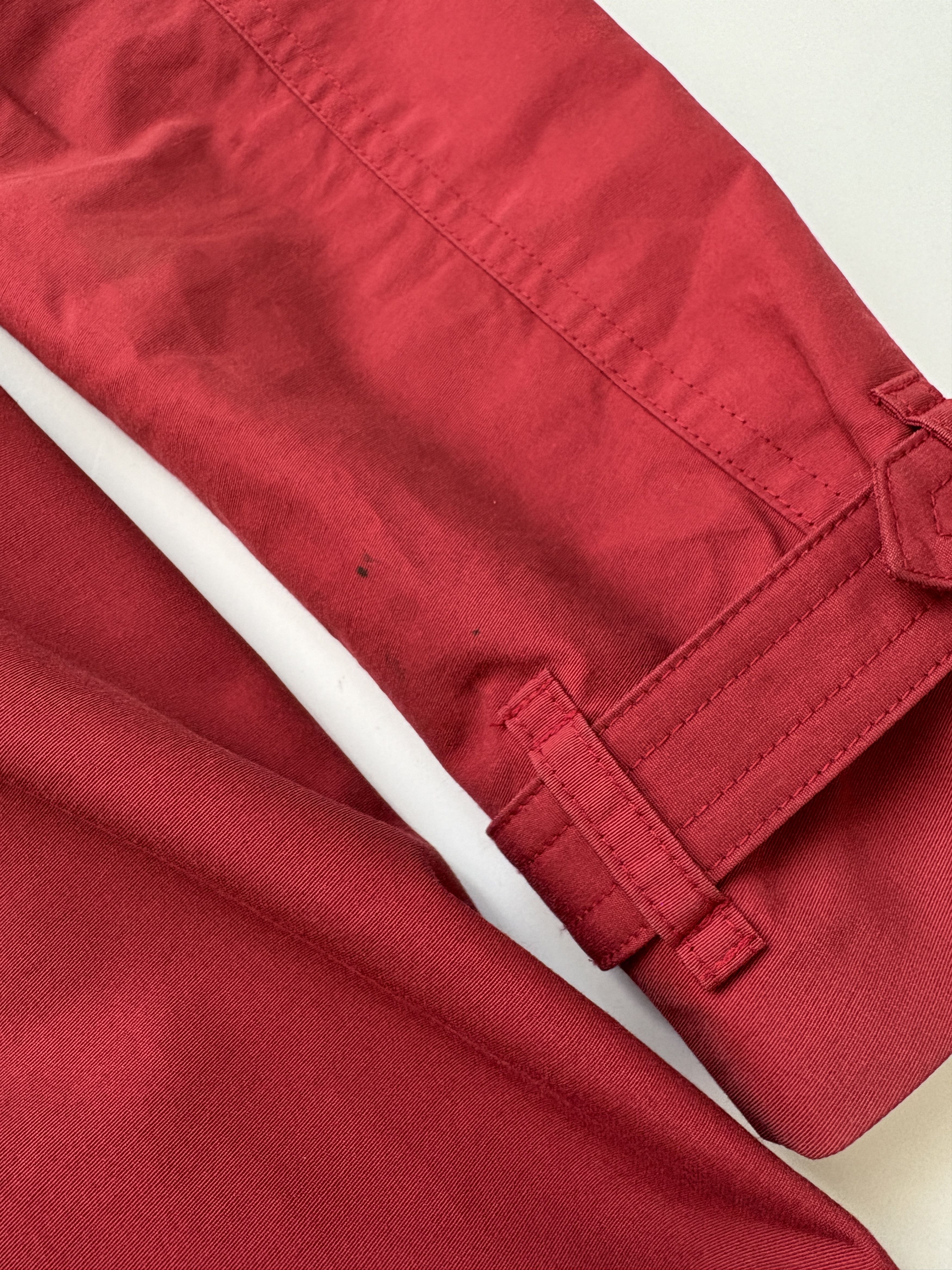 Burberry ⚡️QUICK SALE⚡️2015 Burberry SAMPLE Red Short Trench Coat Size XS / US 0-2 / IT 36-38 - 10 Thumbnail