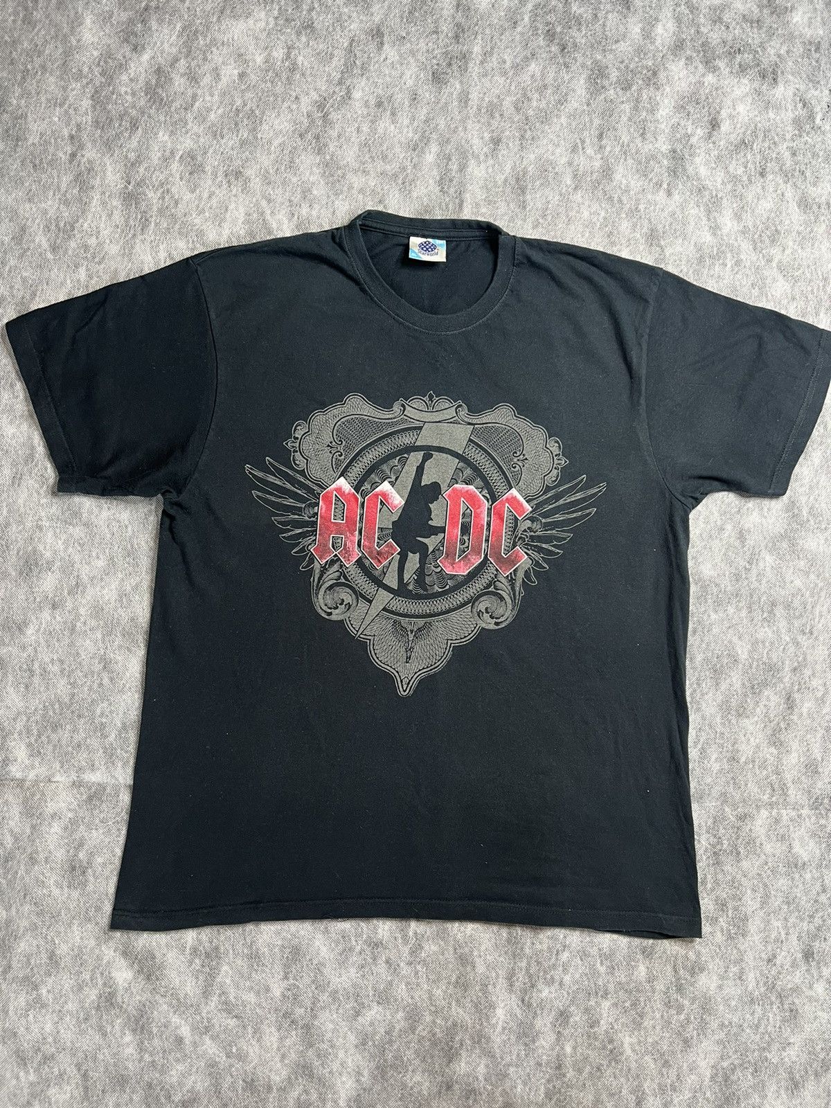 AC/DC AC/DC VINTAGE ROCK TOUR 2009 EMO PUNK ROCK MENS SHIRT Size US XL / EU 56 / 4 - 1 Thumbnail