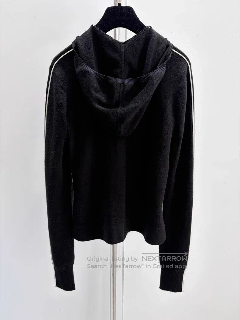 Chanel Chanel Coconeige hooded black zipper cardigan coat Size XS / US 0-2 / IT 36-38 - 2 Thumbnail