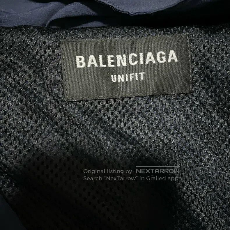 Balenciaga Balenciaga Embroidered Nylon Backpack Windbreaker Jacket Size US M / EU 48-50 / 2 - 6 Thumbnail