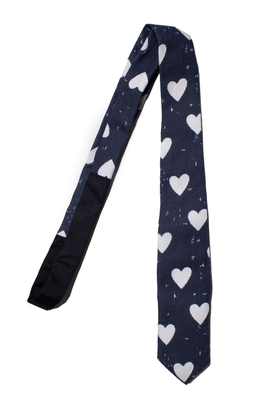 Burberry Burberry, tie with heart print Size ONE SIZE - 1 Thumbnail