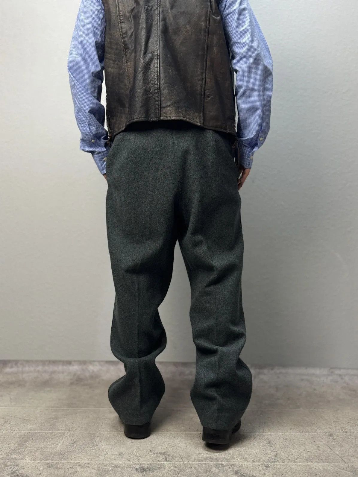 Other =1960s British Hunting Shooting Tweed Breeks Pants France Size US 36 / EU 52 - 5 Thumbnail