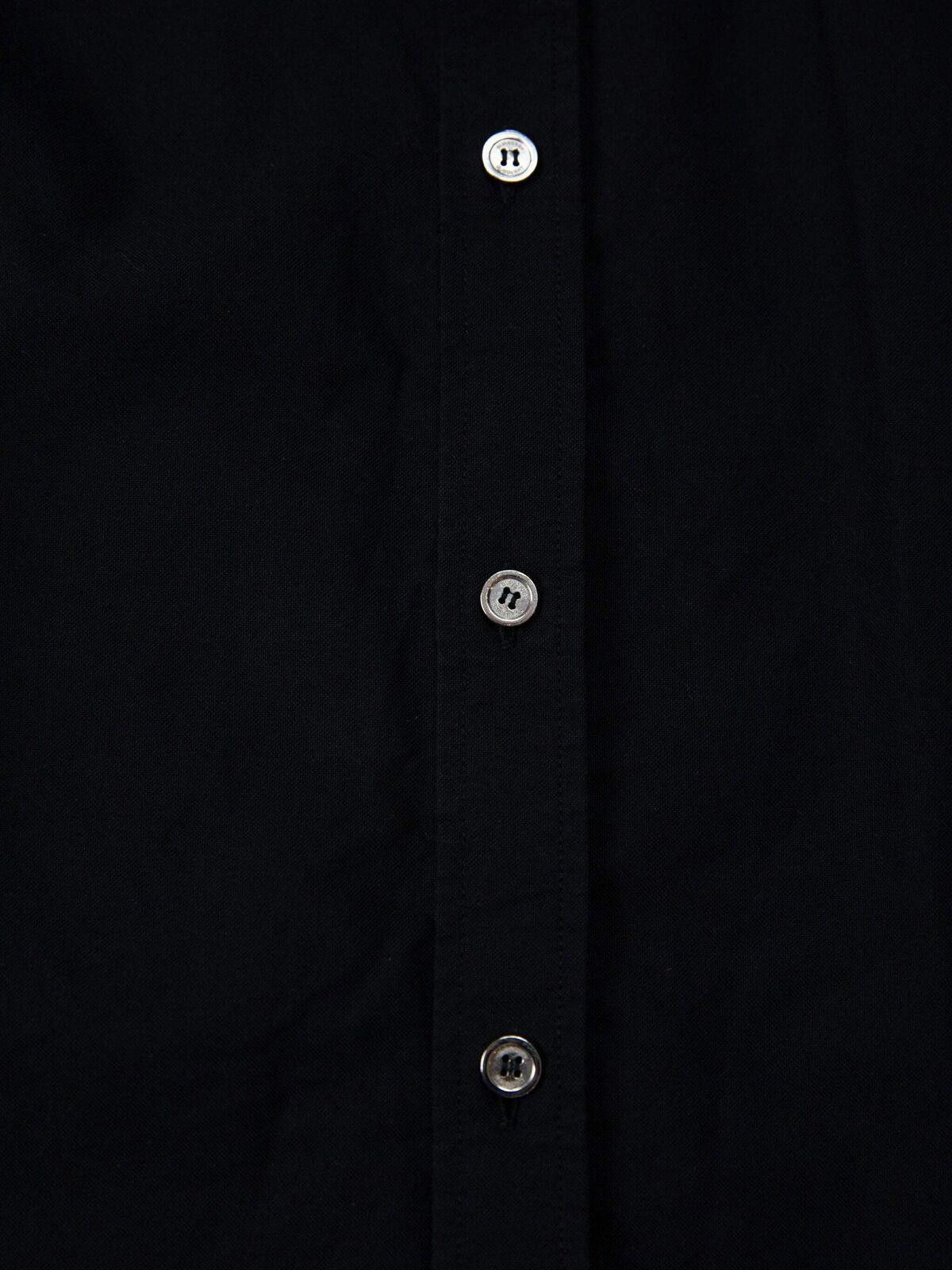 Burberry Burberry Mens Black Chain Detail Shirt Medium Black Size US M / EU 48-50 / 2 - 4 Thumbnail