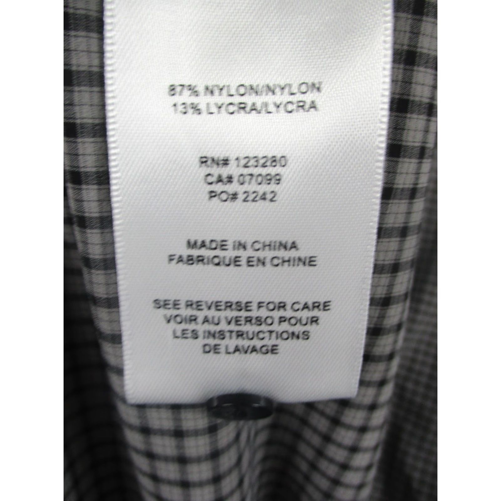 TravisMathew TravisMathew Polo Shirt Mens XL Gray Gingham Stretch Golf Performance Casual Shirt Size US XL / EU 56 / 4 - 6 Thumbnail