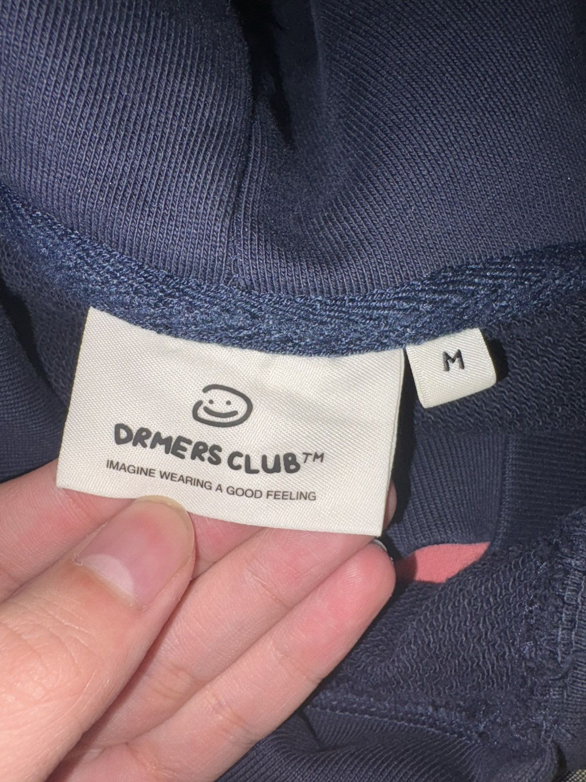 Other Drmers Flower Graffiti Hoodie (Navy & Yellow) Size US M / EU 48-50 / 2 - 4 Thumbnail