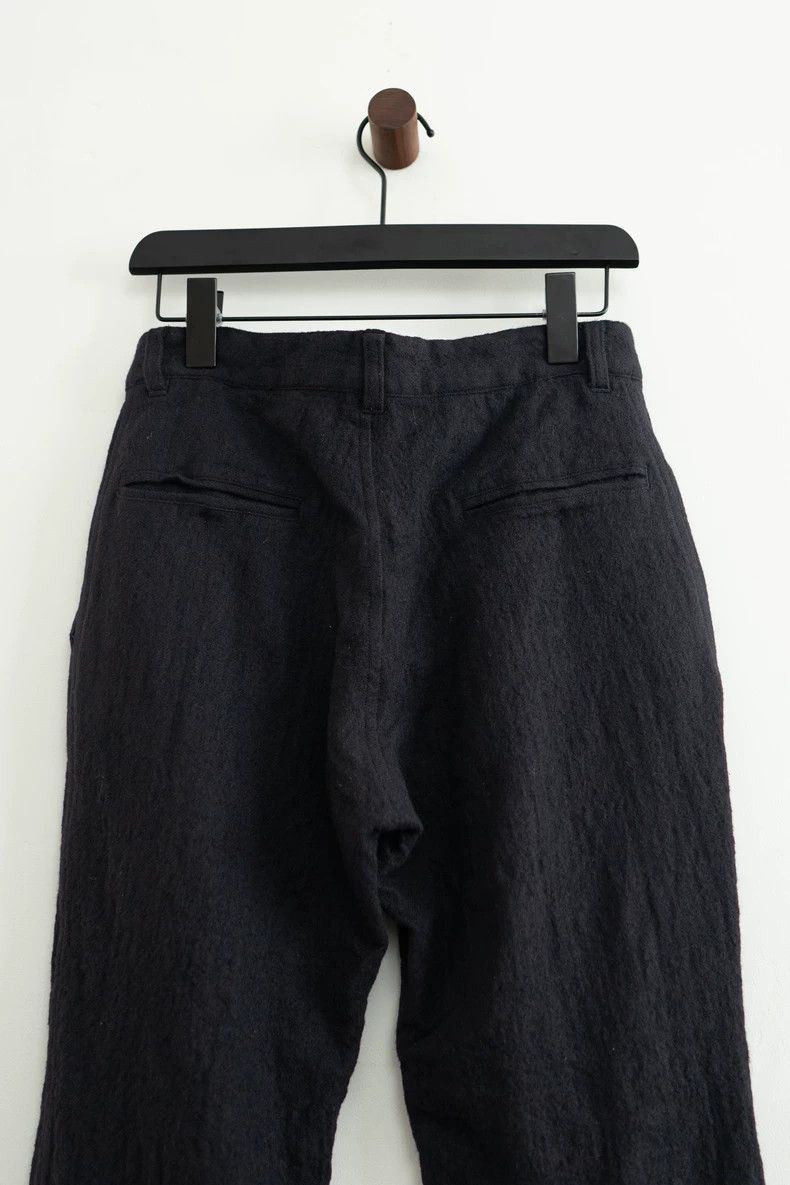 Yohji Yamamoto Yohji Yamamoto size 1 Slim straight leg trousers in black Size US 28 / EU 44 - 5 Thumbnail