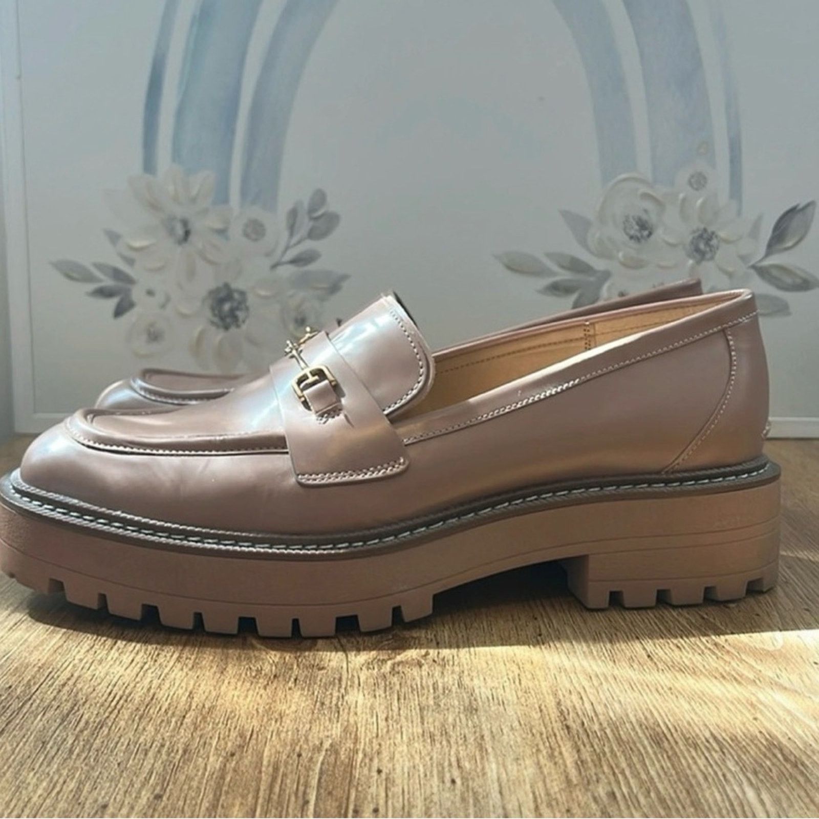 Sam Edelman Sam Edelman Women's Laurs Lug Sole Loafer in Maple Sugar Size US 11 / IT 41 - 3 Thumbnail
