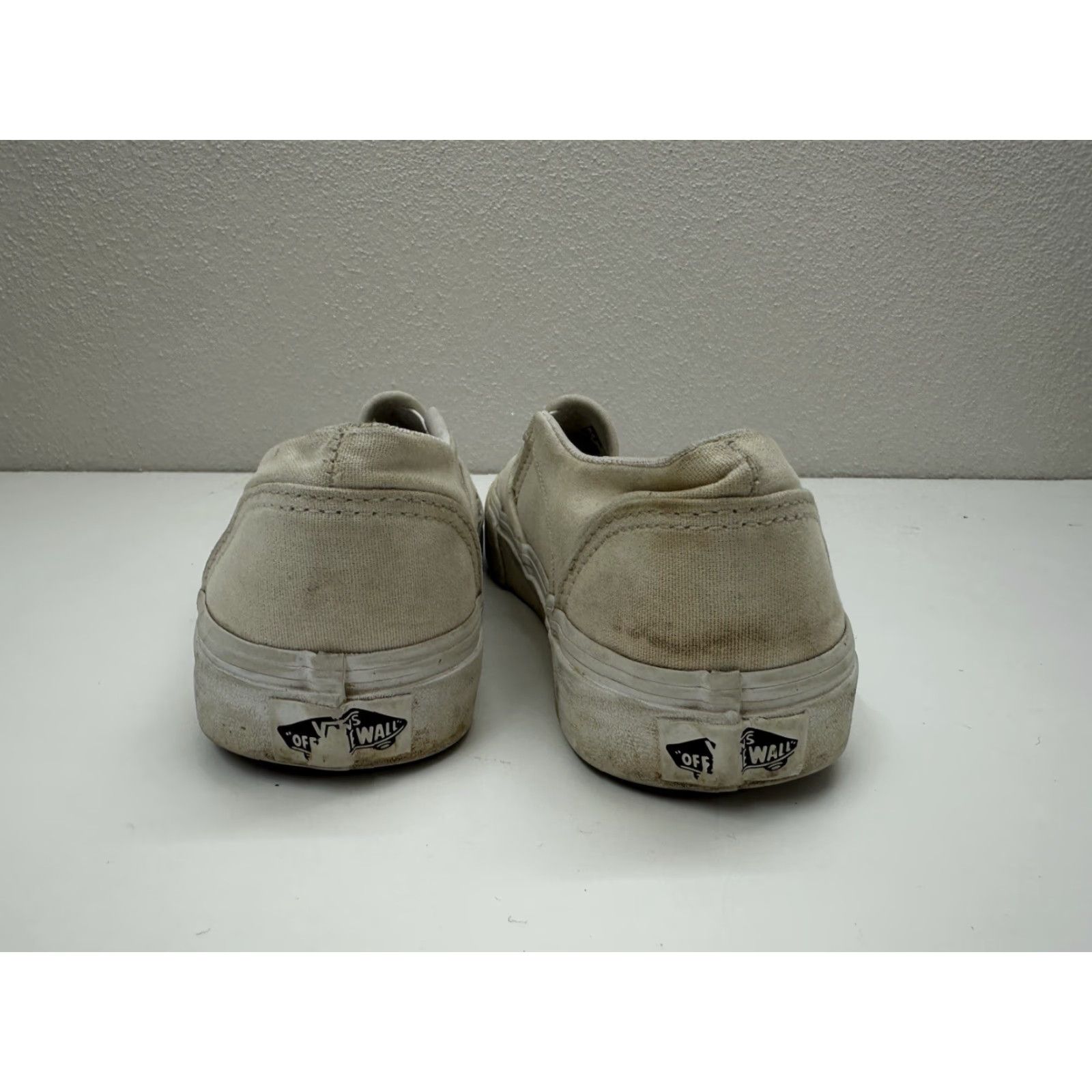 Vans Vans Off The Wall Sneakers Women Size 7.5 White Skateboard Slip On Size US 8 / IT 38 - 6 Thumbnail