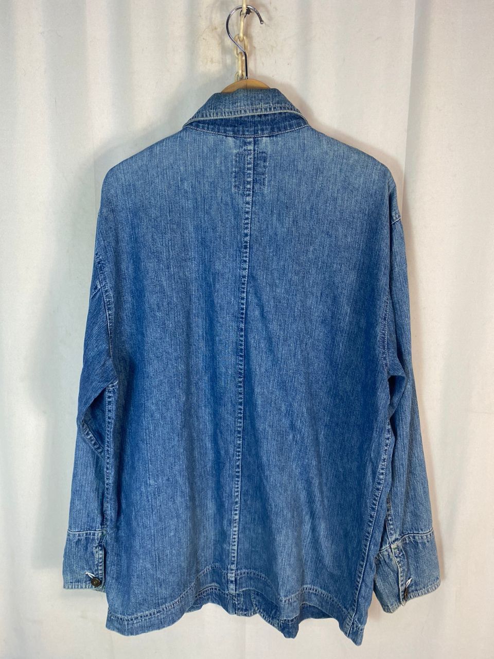 Other Vintage chore button up denim jacket by pract studio Size US L / EU 52-54 / 3 - 12 Thumbnail