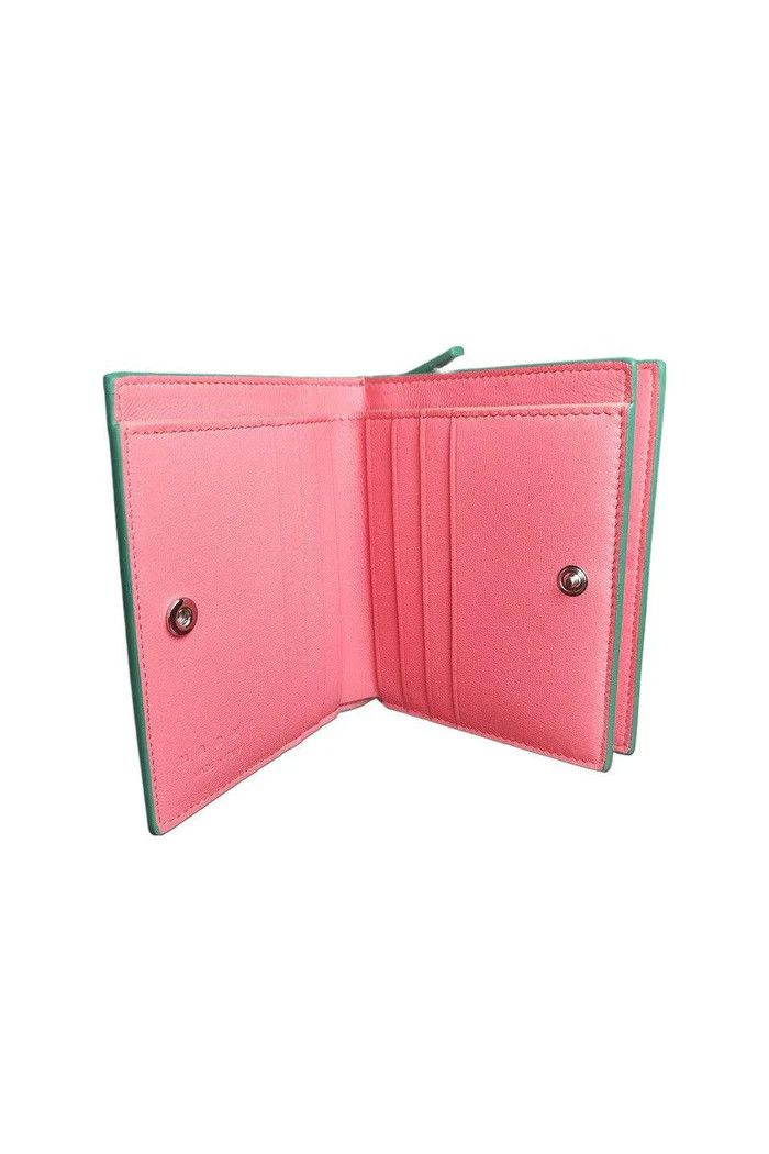 Marni o1f1d3z0725 Size: OS / Folded Wallet in Light Green Size ONE SIZE - 5 Thumbnail