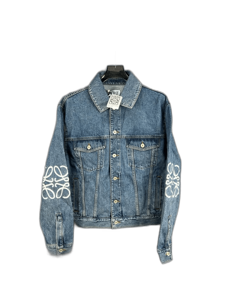 Loewe LOEWE Arm Logo Denim Jacket - dmc Size M / US 6-8 / IT 42-44 - 1 Thumbnail