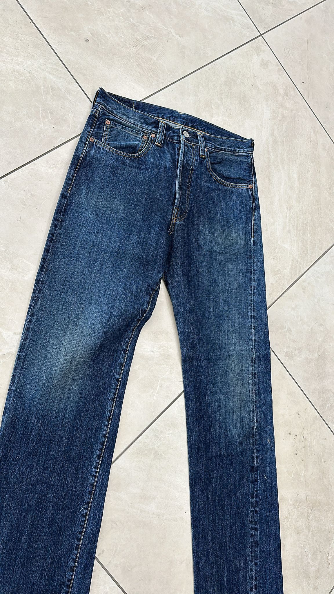 Levi's Vintage Clothing LVC Levi's Vintage Clothing 1947 501XX BigE Selvedge Jeans Size US 32 / EU 48 - 4 Thumbnail