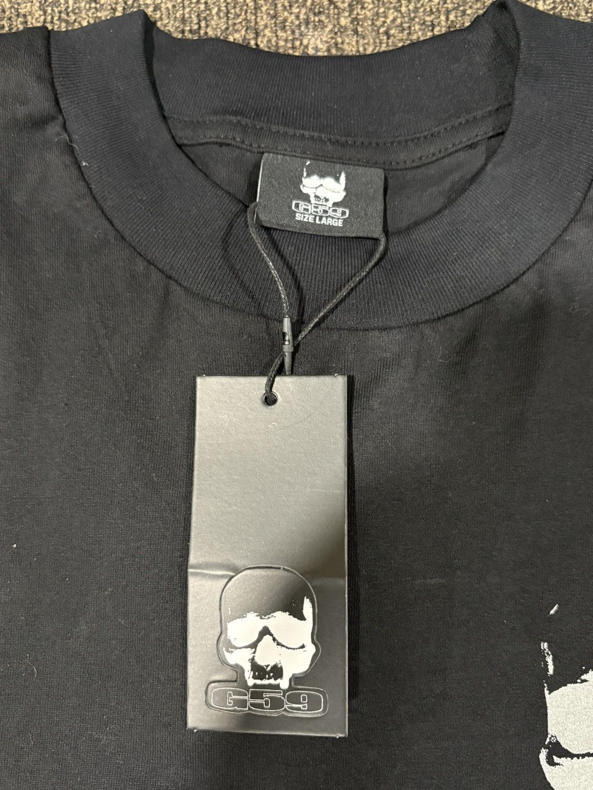 G59 Records G59 Skull Logo Reflective Tee Size US L / EU 52-54 / 3 - 2 Thumbnail