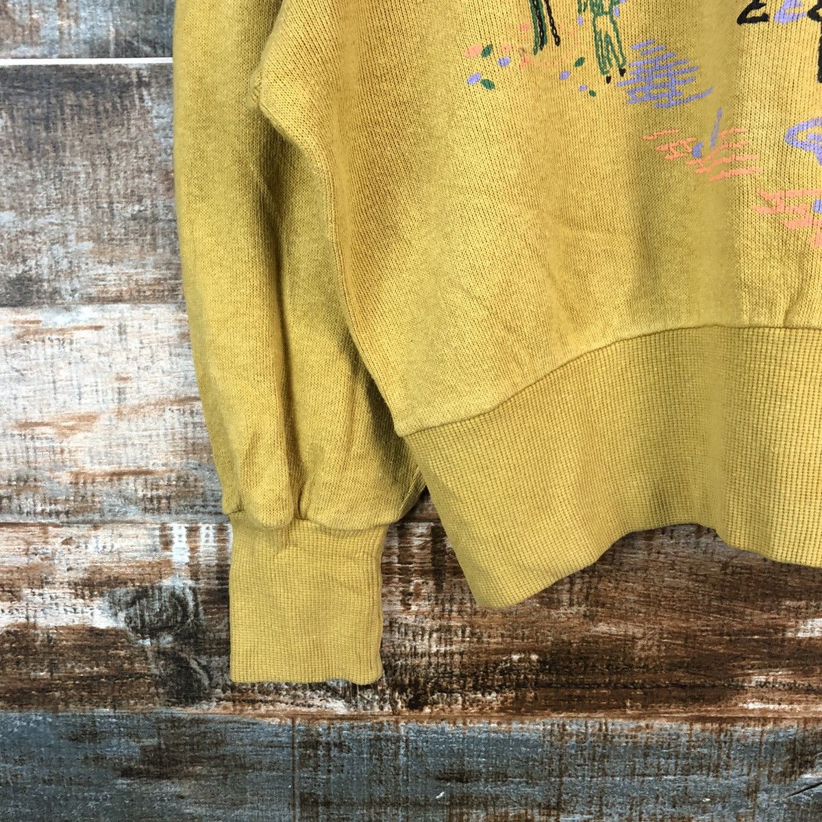 Homespun Knitwear × Japanese Brand Bavo vintage for ladies Yellow Knitwear #A2476 Size M / US 6-8 / IT 42-44 - 7 Thumbnail