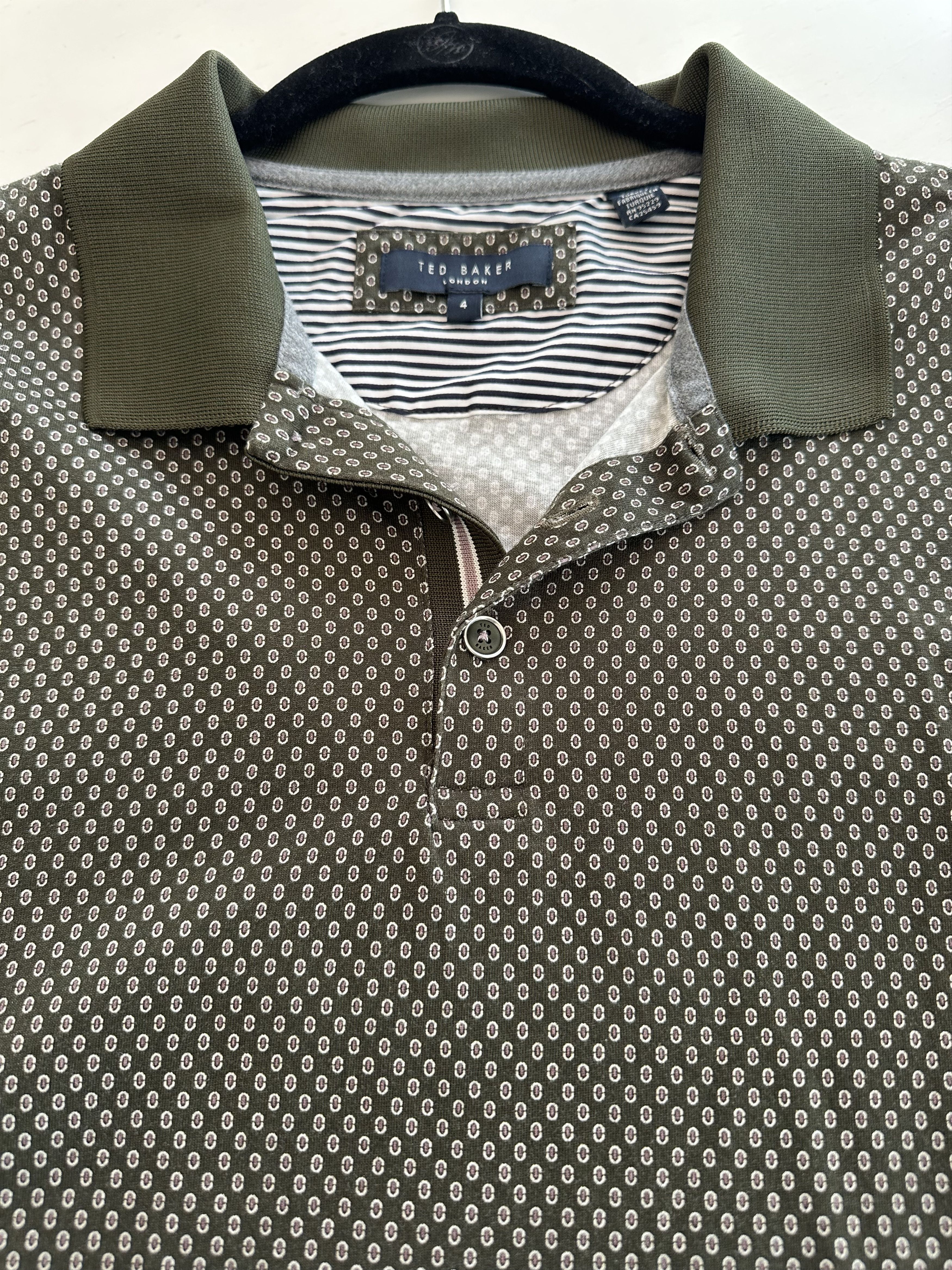 Ted Baker Ted Baker Men's Polo. Size US XL / EU 56 / 4 - 3 Thumbnail