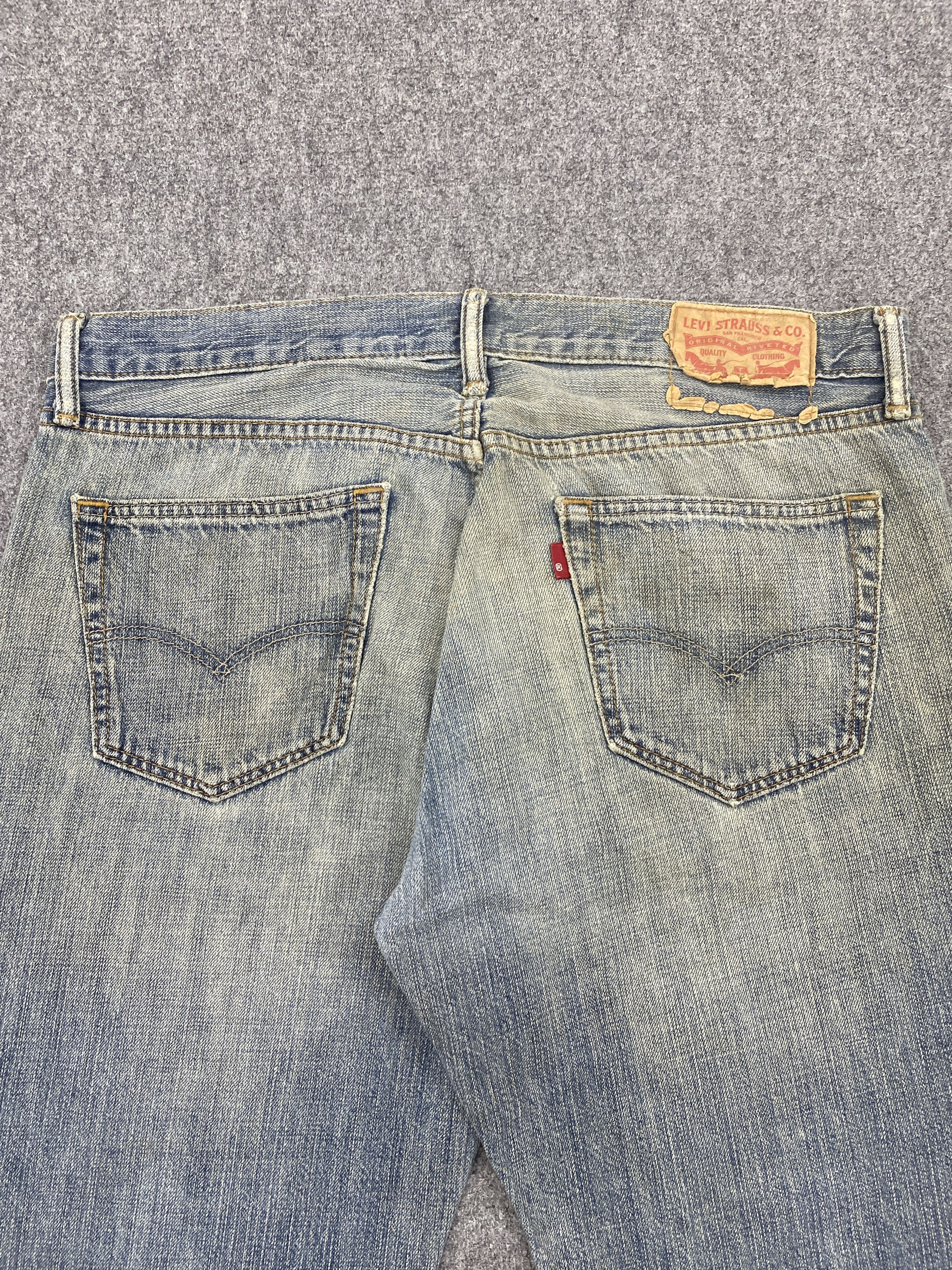 Levi's Faded Blue Vintage Levi's 559 Jeans DP2644 Size US 35 - 4 Thumbnail