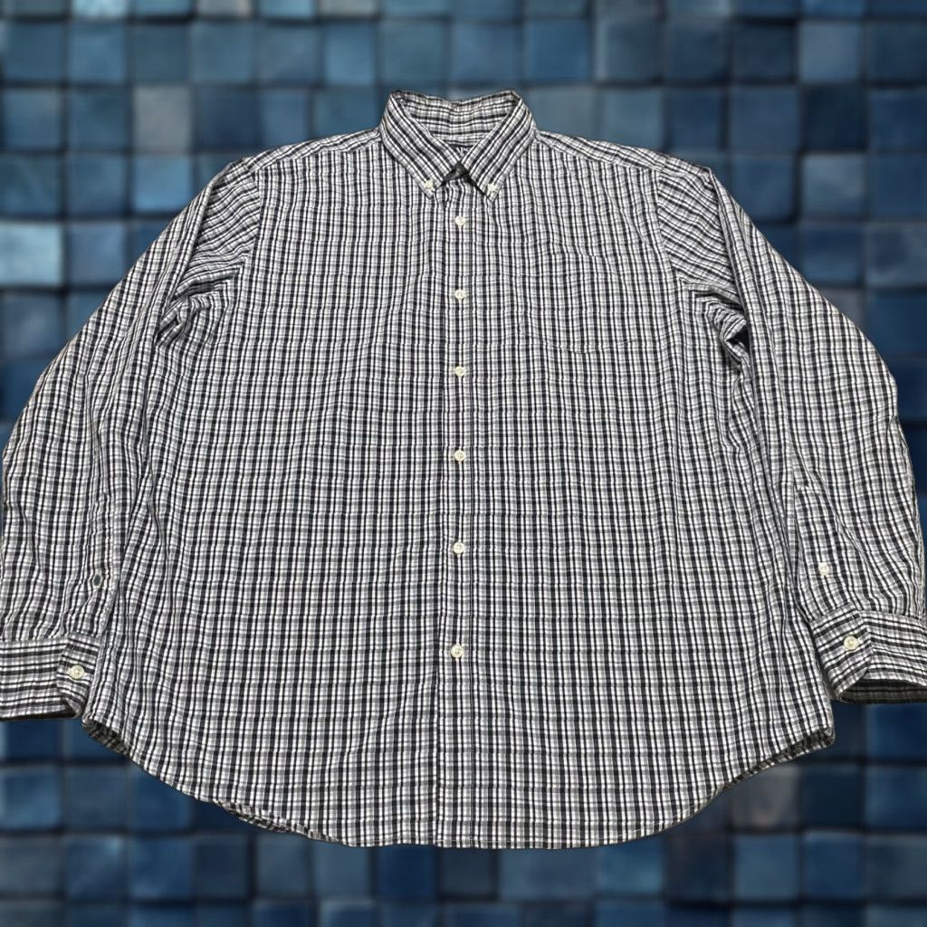 Chaps Chaps Ralph Lauren Mens XL Shirt Multicolor Plaid Check Long Sleeve Button-Down Shirt Size US XL / EU 56 / 4 - 1 Thumbnail