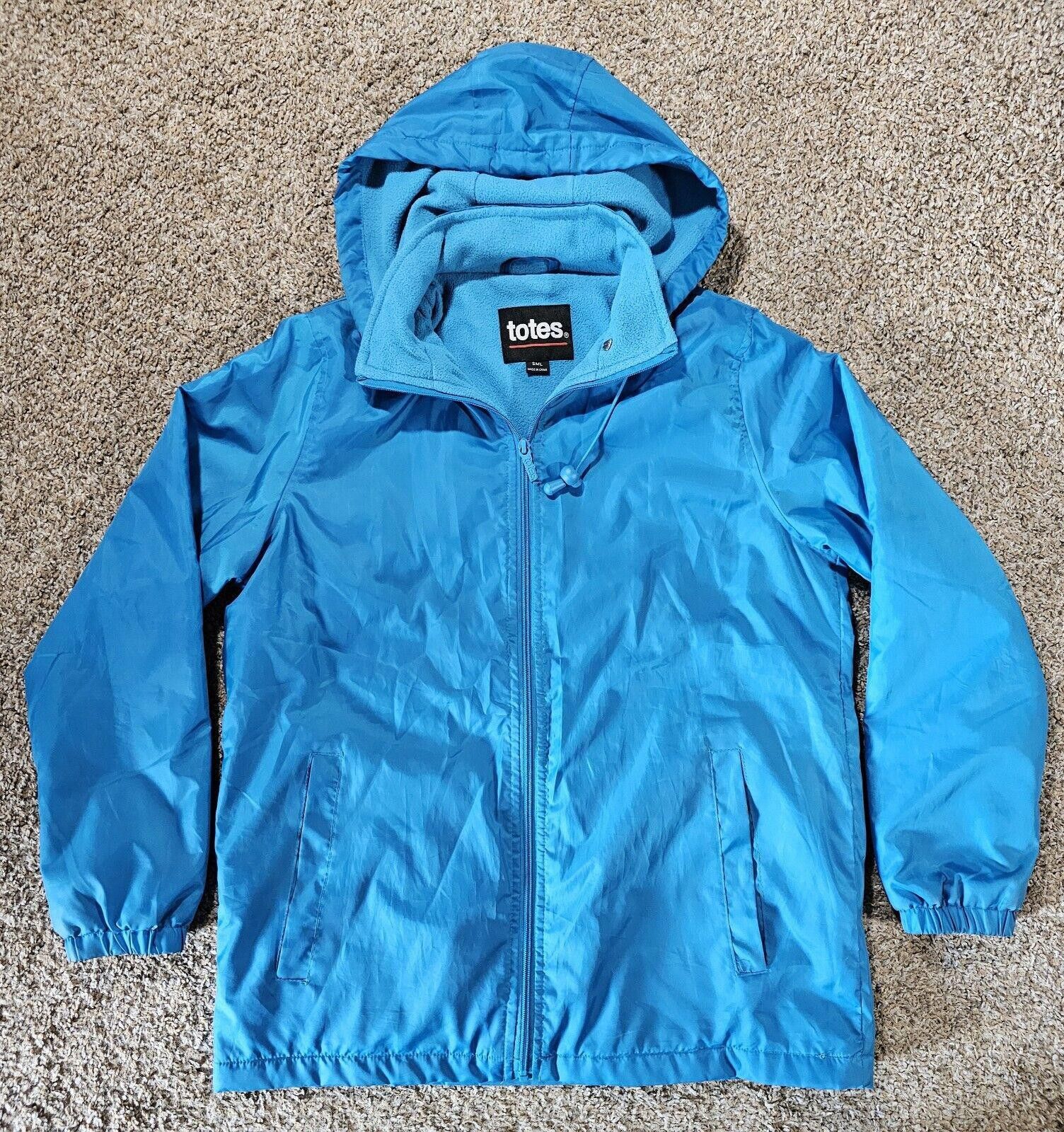 Designer TOTES Zip Off hood blue full zip up jacket SML Size S / US 4 / IT 40 - 1 Thumbnail